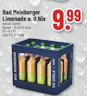 Limonade o. 0,Nix von Bad Meinberger im aktuellen Trinkgut Prospekt