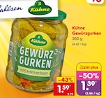 Gewürzgurken Angebote von Kühne bei Netto Marken-Discount Düsseldorf für 1,39 €