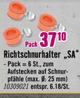 Hornbach Ludwigsfelde - Richtschnurhalter "SA" Angebot im Prospekt Richtschnurhalter "SA" bei Hornbach im Ludwigsfelde Prospekt für 37,10 €