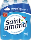 Eau Minérale Naturelle - SAINT AMAND en promo chez Intermarché Express Roubaix à 5,10 €
