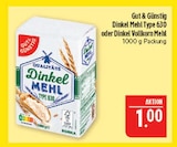 Dinkel Mehl Type 630 Angebote von Gut & Günstig bei Marktkauf Leipzig für 1,00 €