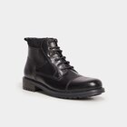 Boots en cuir Liberto noir homme - La Halle Boots en cuir Liberto noir homme à 37,99 € dans le catalogue La Halle