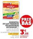 Promo Emmental au lait thermisé ou pasteurisé à 3,22 € dans le catalogue Bi1 à Clamecy