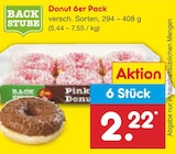 Donut 6er Pack bei Netto Marken-Discount im Prospekt "" für 2,22 €