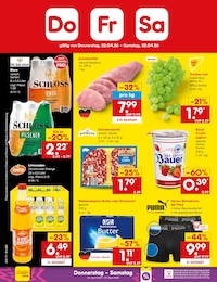 Netto Marken-Discount Schweinefleisch im Prospekt 