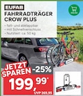 Fahrradträger Crow Plus Angebote von Eufab bei Marktkauf Pinneberg für 199,99 €