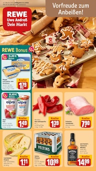 REWE Prospekt der Woche "Dein Markt" Seite 1, 17.11.2025 bis 22.11.2025 für Zwenkau Aktueller REWE Prospekt "Dein Markt" Seite 1 von 26 Seiten für Zwenkau