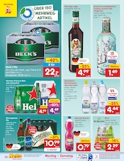 Becks im Netto Marken-Discount Prospekt in Falkensee Aktueller Netto Marken-Discount Prospekt mit Becks, "Aktuelle Angebote", Seite 22