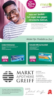 Aktueller mea - meine apotheke Prospekt "Unsere Juni-Angebote" für Ering Aktueller mea - meine apotheke Prospekt für Ering mit Seiten