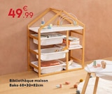 Bibliothèque maison - BAKO en promo chez Maxi Bazar Bibliothèque maison - BAKO dans le catalogue Maxi Bazar
