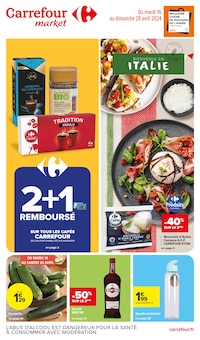 Prospectus Carrefour Market de la semaine "Carrefour Market" avec 1 pages, valide du 16/04/2024 au 28/04/2024 pour Tourgéville et alentours