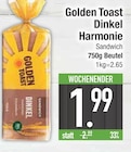 Dinkel Harmonie Sandwich von Golden Toast im aktuellen EDEKA Prospekt für 1,99 €