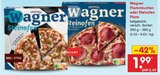 Flammkuchen oder Steinofen Pizza im Angebot bei Netto Marken-Discount in Gütersloh Flammkuchen oder Steinofen Pizza Angebote von Wagner bei Netto Marken-Discount Gütersloh für 1,99 €