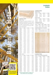 Leimholz Angebote im Prospekt "Holz- & Baukatalog 2024/25" von Holz Possling auf Seite 34