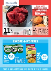 Viande Angebote im Prospekt "L'ARRIVAGE DE LA SEMAINE" von E.Leclerc auf Seite 1