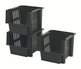 Stapelkorb-Set, 3-teilig Angebote von LIVARNO home bei Lidl Wolfsburg für 9,99 €