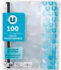 100 pochettes perforées - U en promo chez Super U 100 pochettes perforées - U dans le catalogue Super U