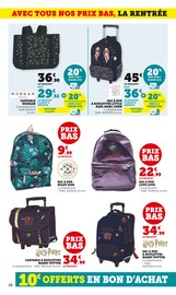 Cartable Angebote im Prospekt "LES PRIX BAS Spécial rentrée" von Hyper U auf Seite 28