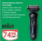 Herren-Rasierer Series 5 52-B1000s Angebote von Braun bei GLOBUS Gera für 74,99 €