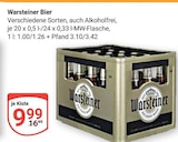 Warsteiner Bier Angebote von Warsteiner bei GLOBUS Wetzlar für 9,99 €