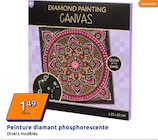 Diamond painting canvas en promo chez Action Belfort à 1,49 €