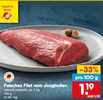 Aktuelles Falsches Filet vom Jungbullen Angebot bei Netto Marken-Discount in Wuppertal ab 1,19 €