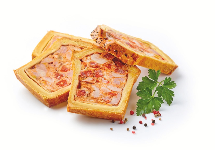 Pâté en croûte de volaille au chorizo