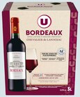 Bordeaux AOP Rouge Chevalier de Landerac - U - Super U à Onet-le-Château Bordeaux AOP Rouge Chevalier de Landerac - U en promo chez Super U Onet-le-Château à 9,27 €