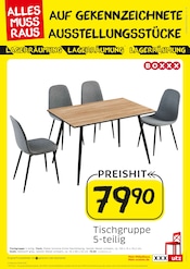 Tisch im XXXLutz Prospekt in Erlangen Aktueller XXXLutz Prospekt mit Tisch, "GRÖSSTE LAGERRÄUMUNG", Seite 15