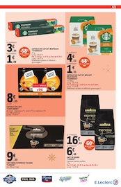 Promos Capsules De Café dans le catalogue "VOS PRÉPARATIFS DE NOËL à prix E.Leclerc" de E.Leclerc à la page 63