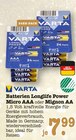 Batterien Longlife Power Micro AAA im Angebot bei E center in Frankfurt Batterien Longlife Power Micro AAA Angebote von Varta bei E center Frankfurt für 7,99 €