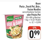 Pasta Pot Käse & Sahne im Angebot bei nah und gut in Würzburg Pasta Pot Käse & Sahne Angebote von Knorr bei nah und gut Würzburg für 0,99 €