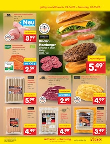 Rindfleisch im Netto Marken-Discount Prospekt "Aktuelle Angebote" mit 61 Seiten (Bremerhaven)