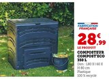 Composteur Compost'eco 350 L dans le catalogue Super U