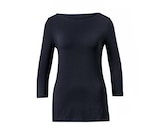 Shirt mit 3/4-Arm, navy bei Tchibo im Supermarkt im Prospekt "" für 12,99 €