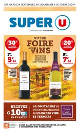 Vin Angebote im Prospekt "Votre foire aux vins" von Super U auf Seite 1