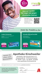 mea - meine apotheke Prospekt für Idar-Oberstein: "Unsere Juni-Angebote", 4 Seiten, 01.06.2025 - 30.06.2025