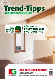 Kipp & Grünhoff Prospekt "Trend-Tipps FÜR DIE ENERGETISCHE SANIERUNG" mit 13 Seiten (Solingen (Klingenstadt))