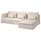 4er-Sofa mit Récamiere ohne Abschluss Gransel/naturfarben ohne Abschluss Gransel/naturfarben von SÖDERHAMN im aktuellen IKEA Prospekt für 849,00 €