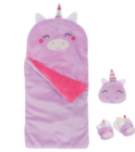 Coffret gigoteuse, chaussons et peluche pour poupon - MOJY dans le catalogue Stokomani