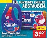 Waschmittel von Coral im aktuellen Netto Marken-Discount Prospekt