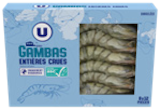 Gambas Entières Crues Surgelées - U - Bi1 à Dijon Gambas Entières Crues Surgelées - U en promo chez Bi1 Dijon à 11,20 €