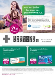 mea - meine apotheke Prospekt für Weilheim: "Unsere Oktober-Angebote", 4 Seiten, 01.10.2024 - 31.10.2024