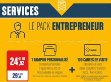 Bureau Vallée Les Clayes-sous-Bois - Le pack entrepreneur Promo Le pack entrepreneur dans le catalogue Bureau Vallée "Impressionnant !" à Les Clayes-sous-Bois