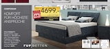 Polsterbett Angebote von Ruf Betten bei BRAUN Möbel-Center Lahr für 4.699,00 €