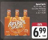Spritz im Angebot bei E center in Dresden Spritz Angebote von Aperol bei E center Dresden für 6,99 €