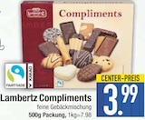 Compliments im EDEKA Prospekt Compliments von Lambertz im aktuellen EDEKA Prospekt für 3,99 €