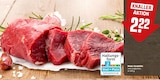 Rinder-Steakhüfte im Angebot bei REWE in Gießen Rinder-Steakhüfte Angebote von Haltungsform bei REWE Gießen für 2,22 €