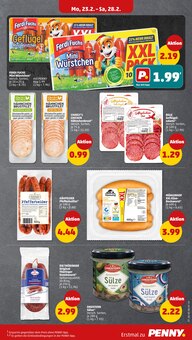 Wurst im Penny Prospekt "Wer günstig will, muss Penny." mit 47 Seiten (Ludwigshafen (Rhein))