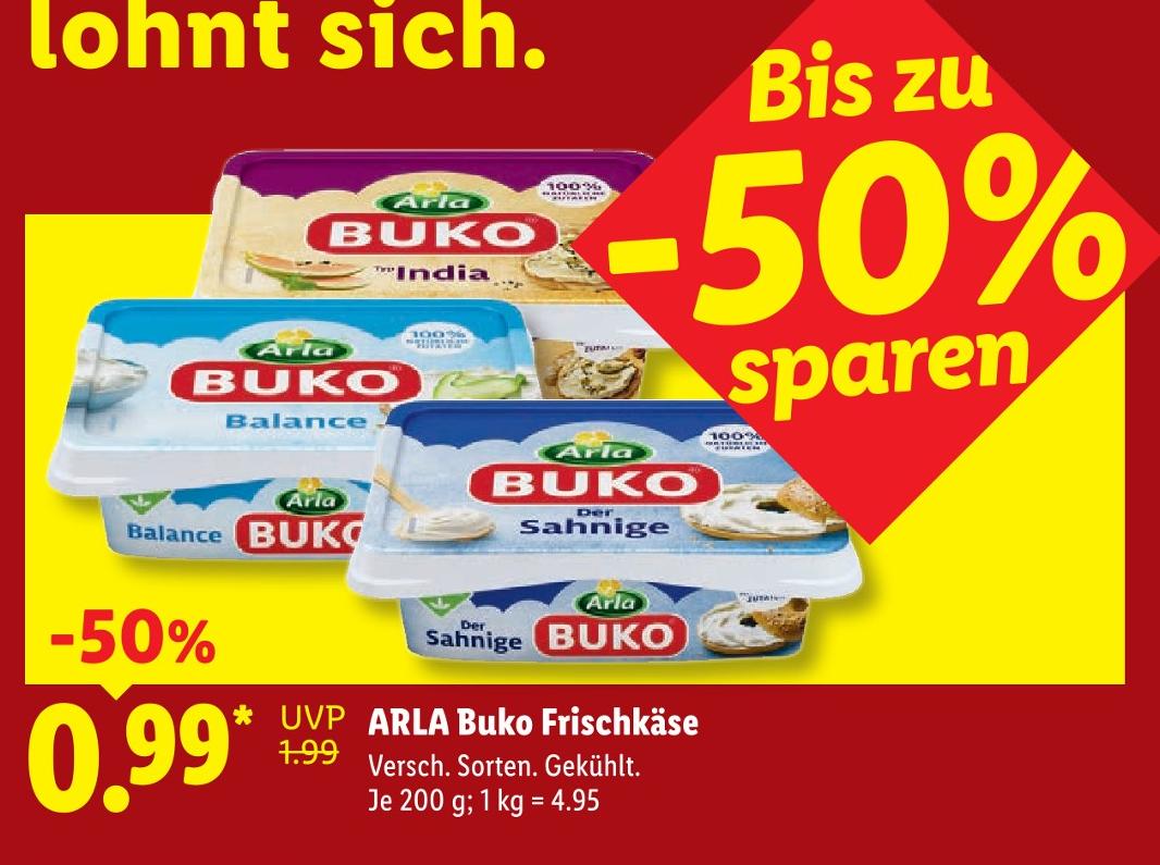 Buko Frischkäse India